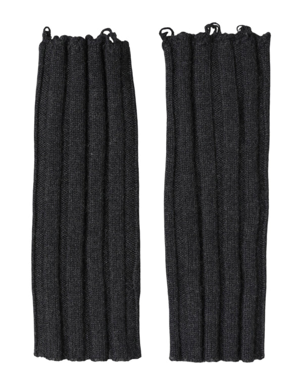 Dolce & Gabbana 100% Virgin Wool gloves in black