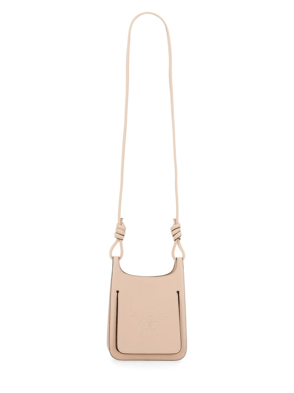 Hobo Bag Himmel Pink Cowhide Shoulder