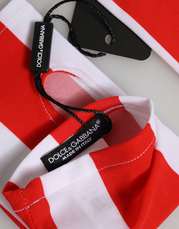 Dolce & Gabbana Nylon gloves in red