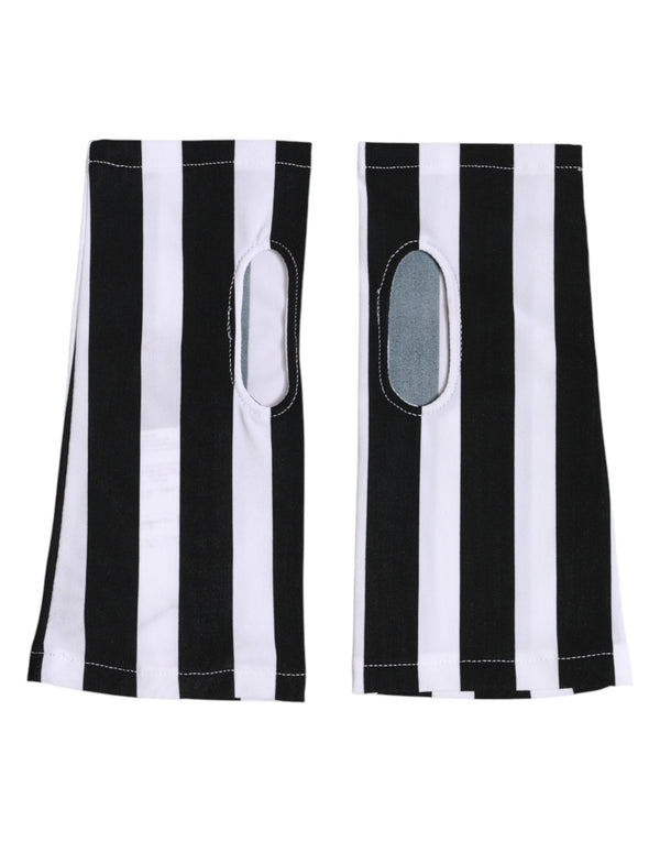 Dolce & Gabbana 100% Polyamide gloves in black