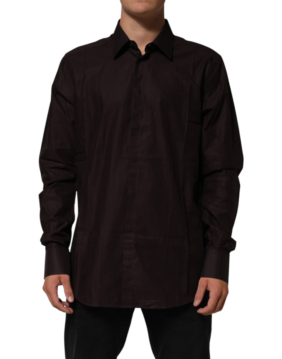 Dolce & Gabbana 100% Cotton shirt in brown
