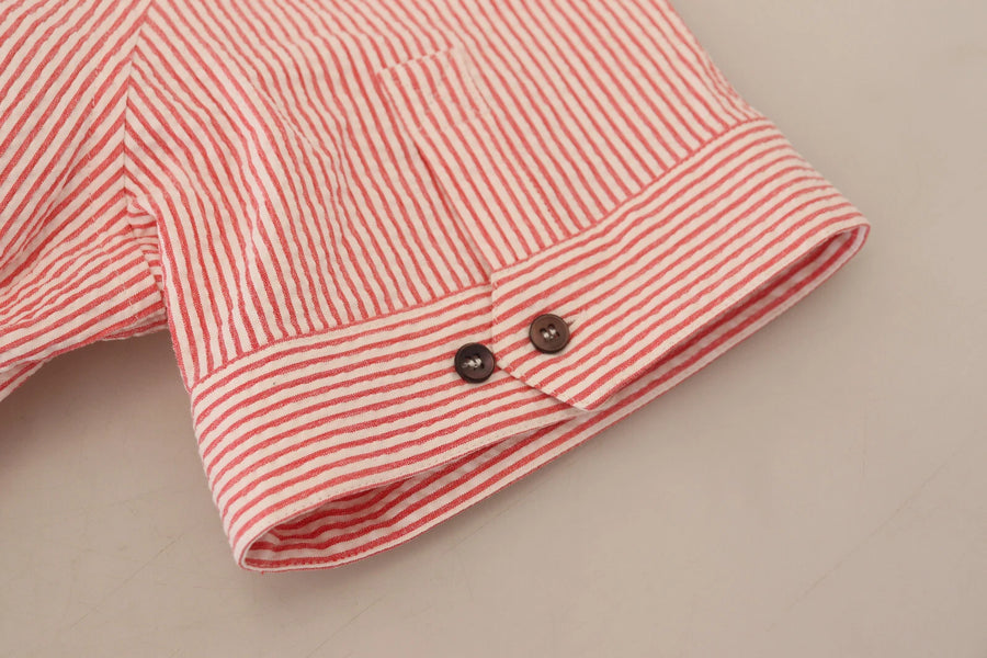 Dolce & Gabbana 99% Cotton shirt in red