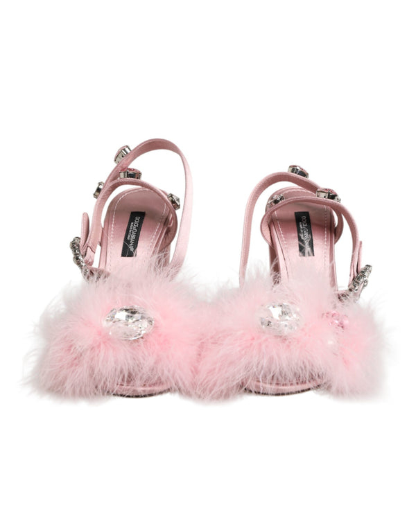 Dolce & Gabbana Satin heel in pink