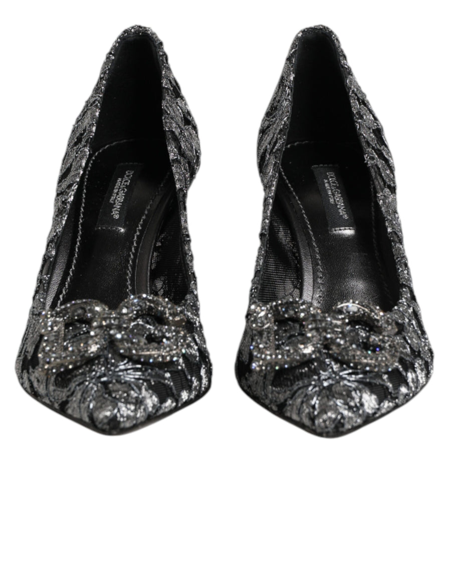 Dolce & Gabbana 52% Polyamide heels in silver