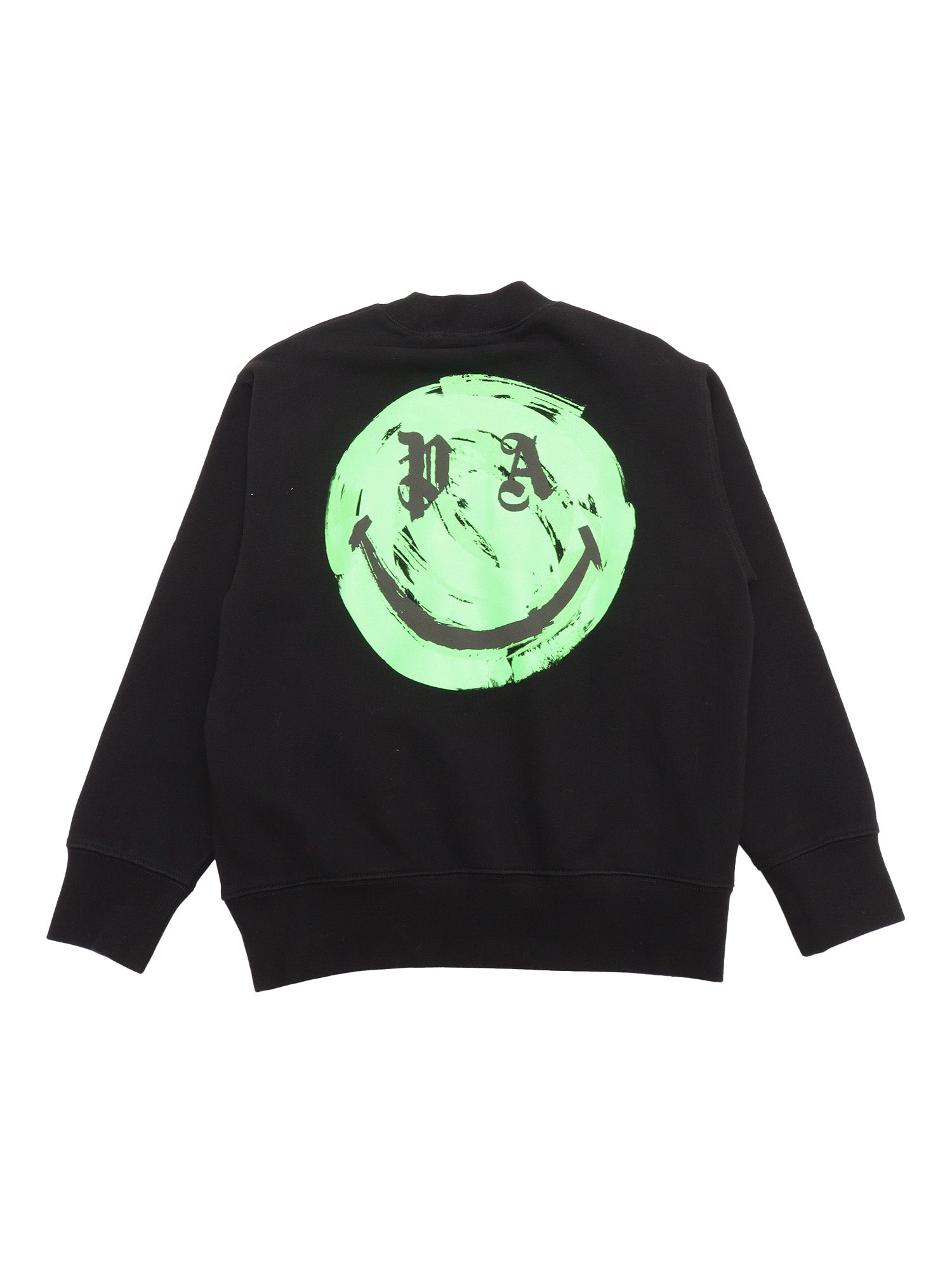 PA X SMILEY REGULAR CREW BLACK GREEN Sweatshirt