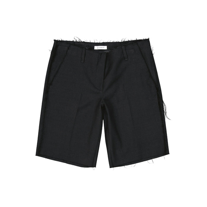 Dondup Virgin Wool Shorts Black