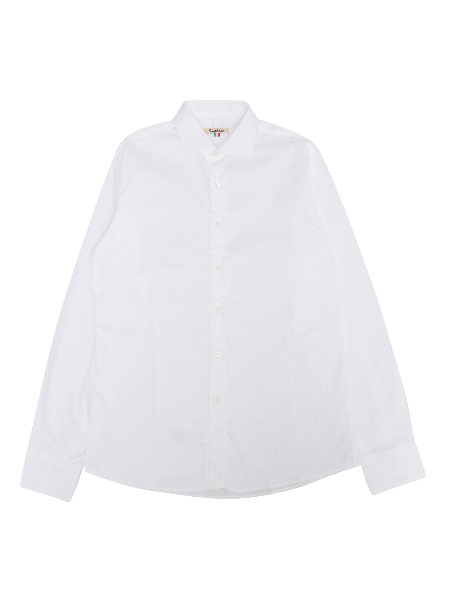 Piqué Shirt White Cotton