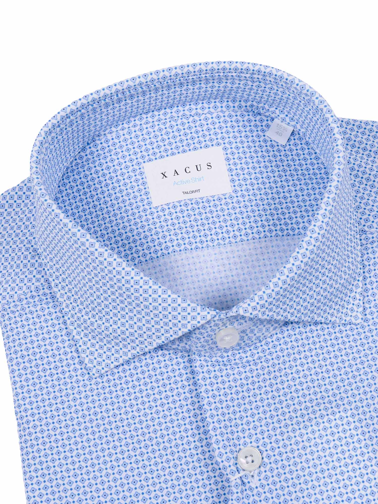 Shirt Light Blue Polyamide Elastane