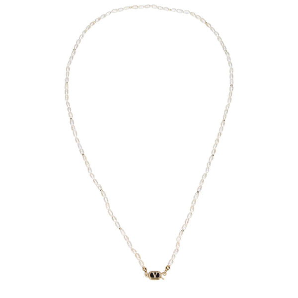 Valentino Garavani necklace in white