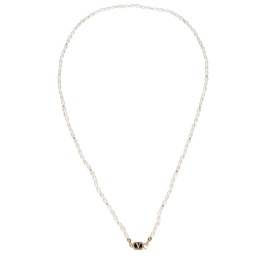 Valentino Garavani necklace in white