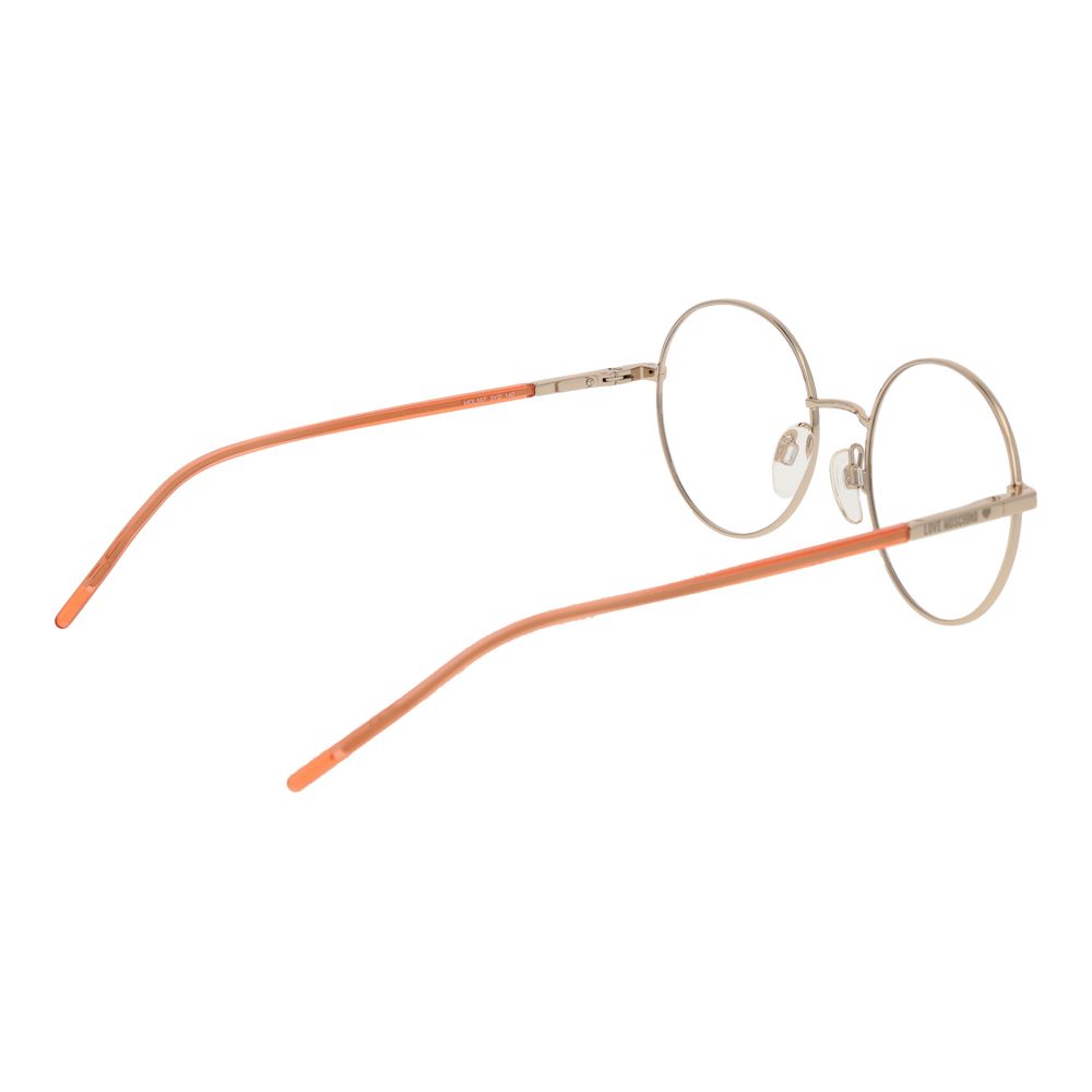 Gold Metal & Plastic Glasses (frames) Accessory