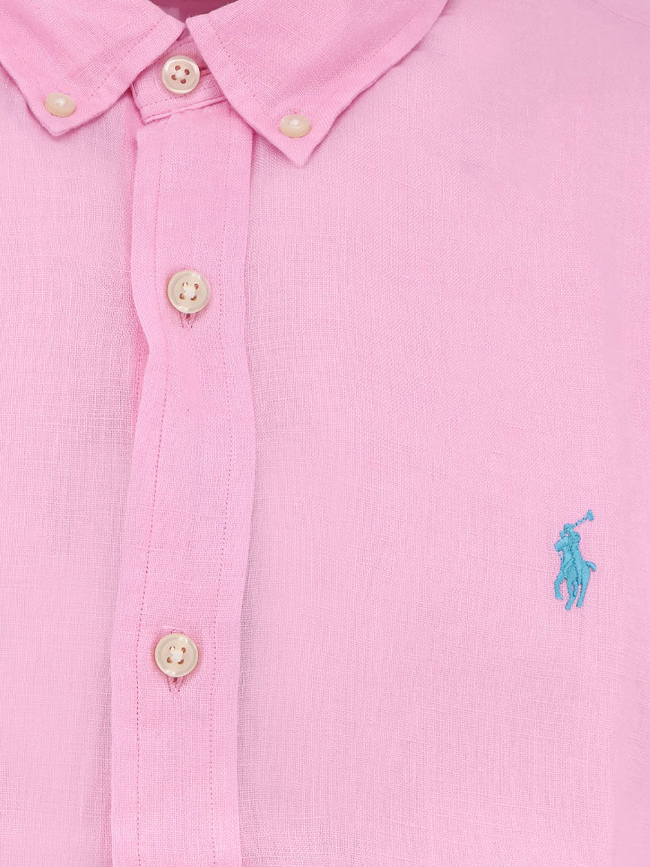 Polo Ralph Lauren Shirts Pink Lino