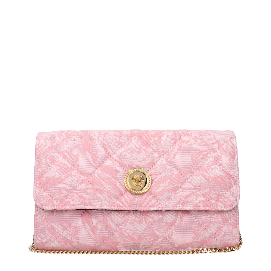 Versace clutch in pink