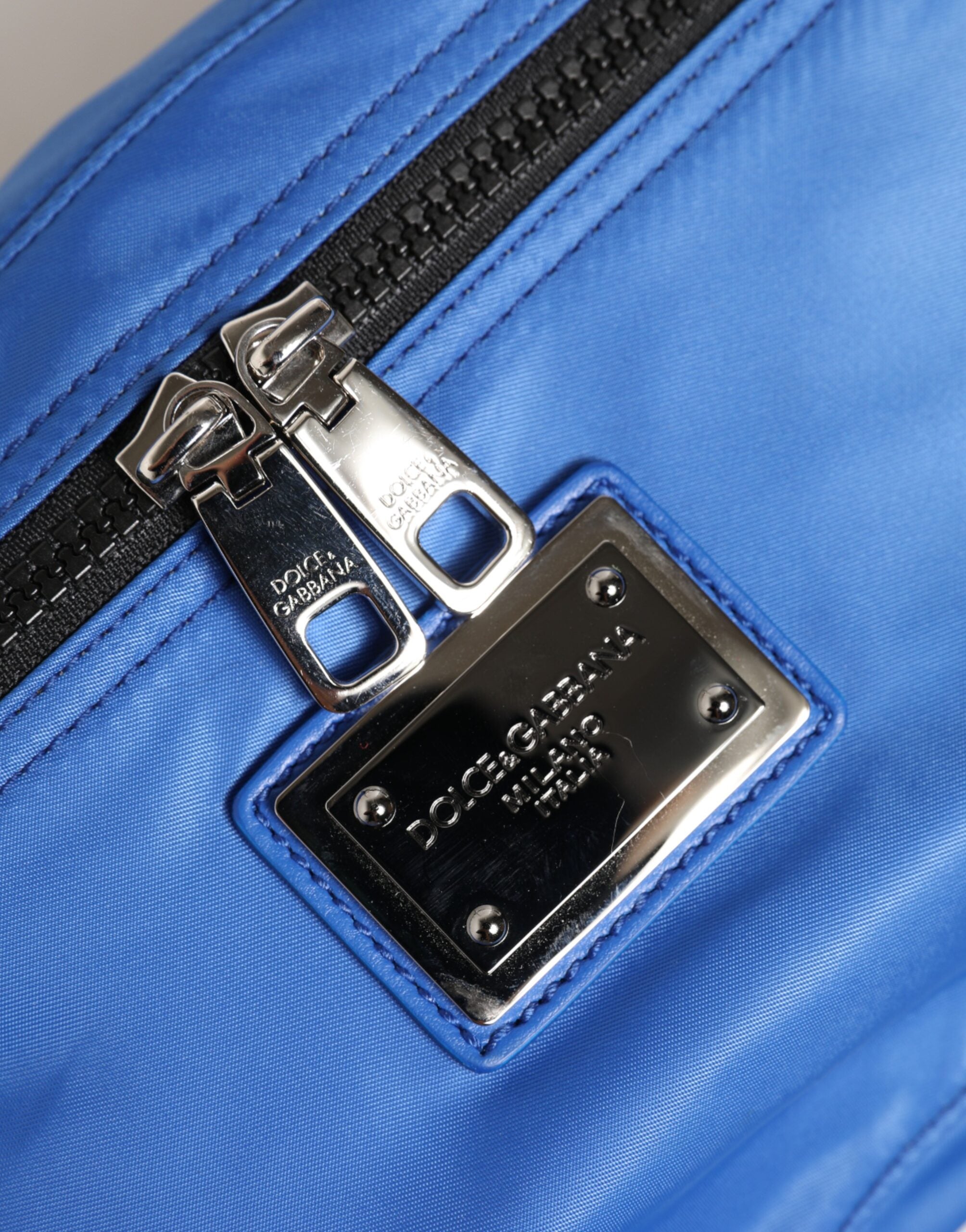 Blue Logo Plaque Nylon Waist Fanny Pack Mens Borse Bag Ny+pa+05lf