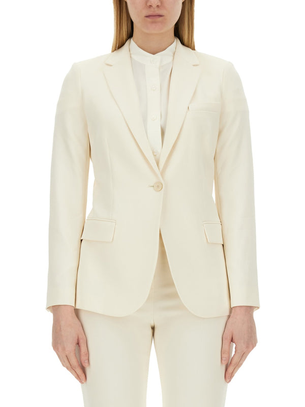 Blazer Staple Ivory Triacetate Jacket