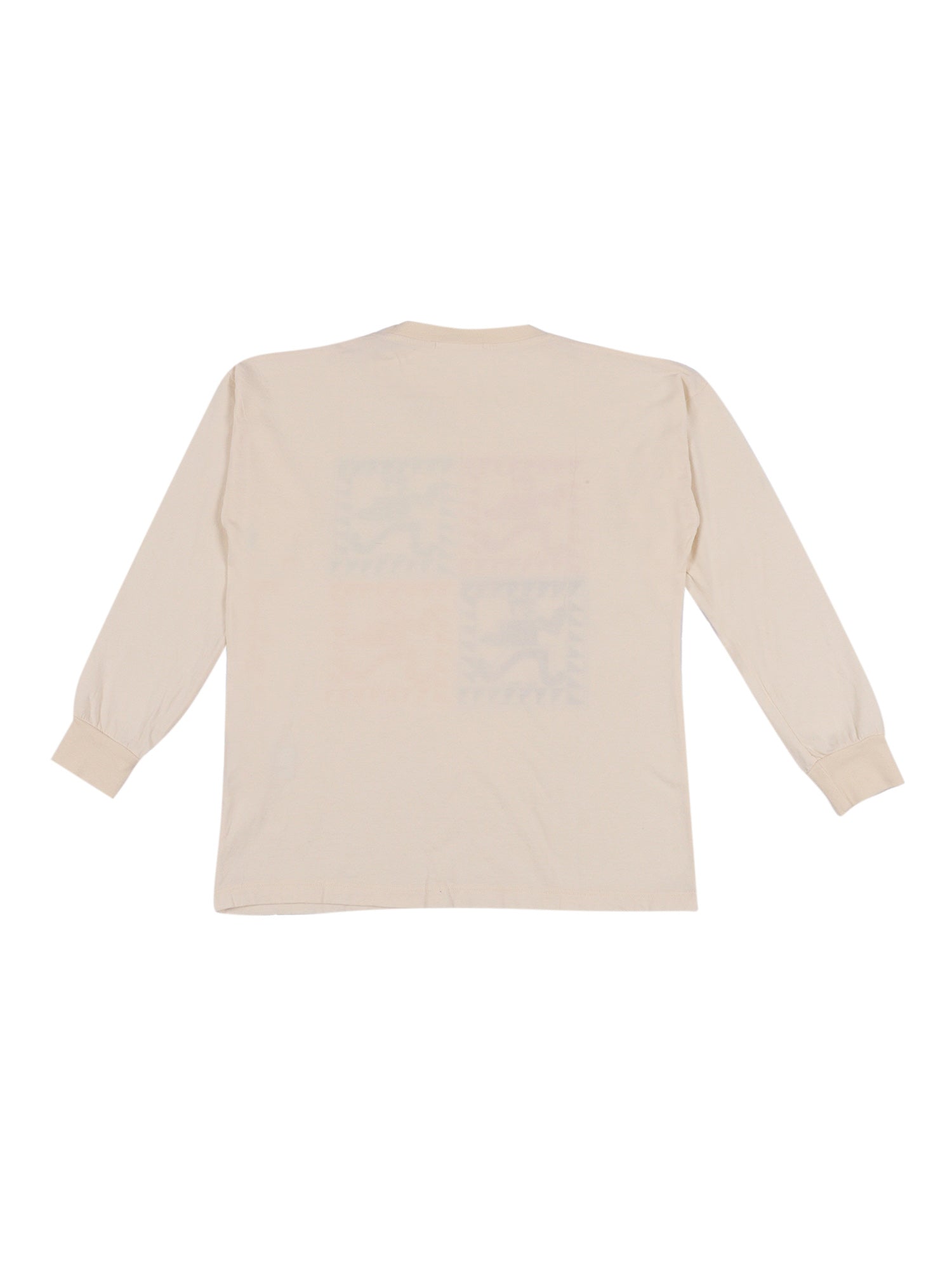 Rainbow Mr Pencil T-Shirt White Organic Cotton Long Sleeves