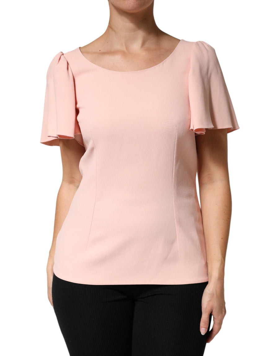Dolce & Gabbana 46% Acetate blouse in pink