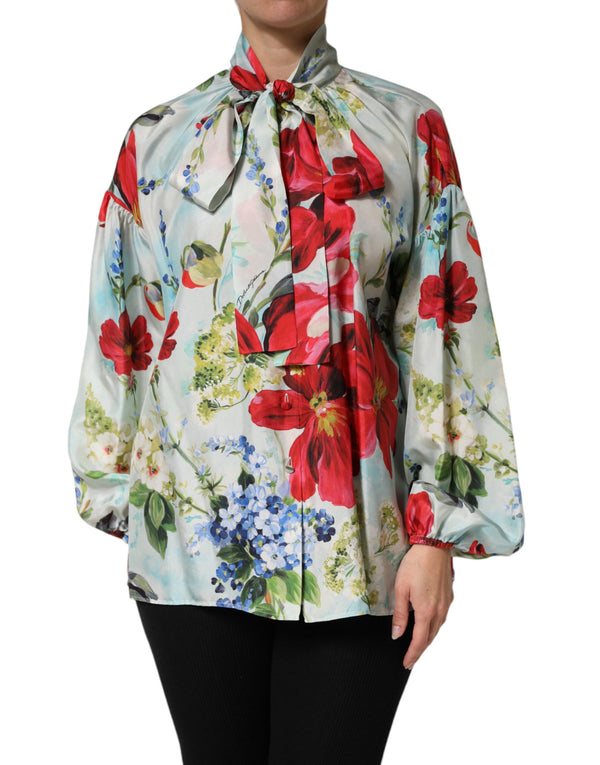 Dolce & Gabbana 100% Silk blouse in multicolor