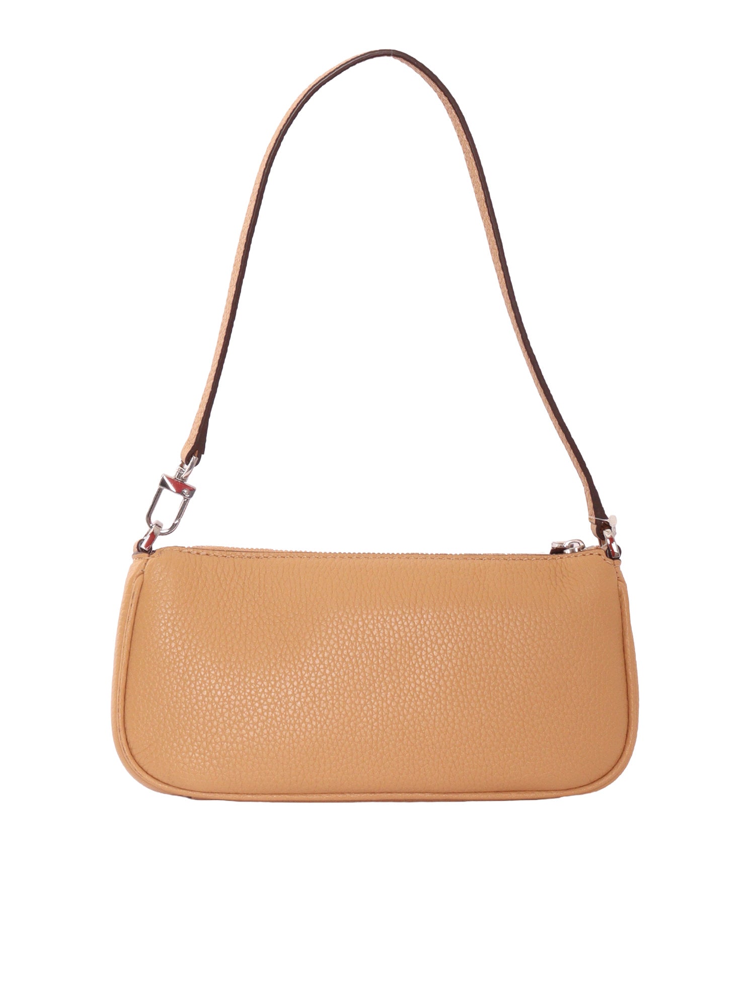 SM CONV POUCHETTE Beige Cow Leather Handbag