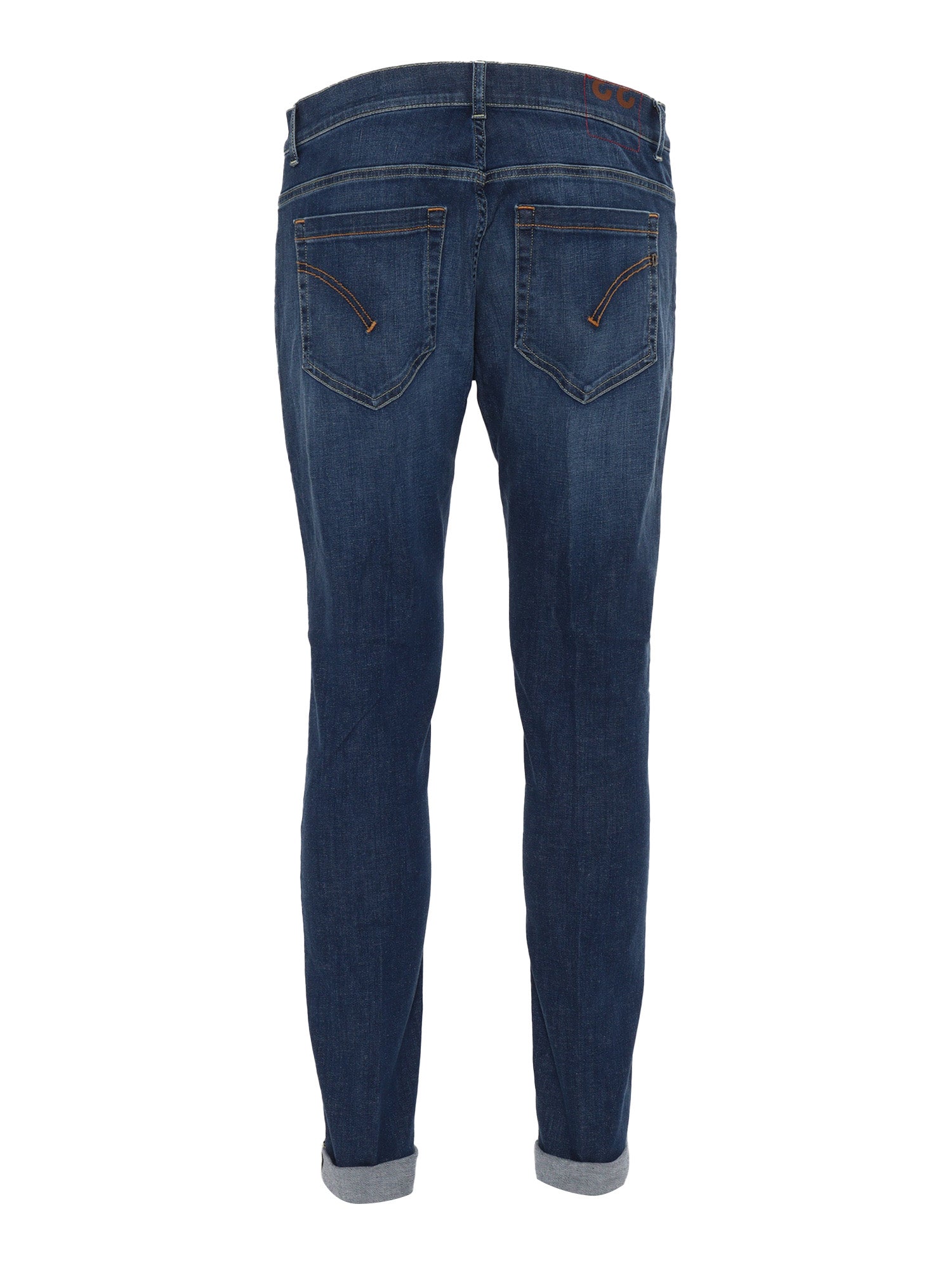 GEORGE PANTS Blue Cotton Elastan Jean