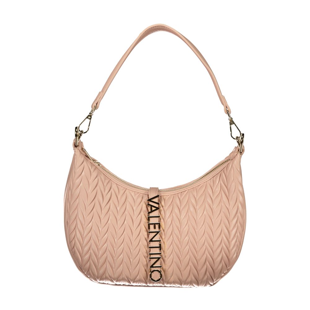 Pink Polyethylene Handbag Bag