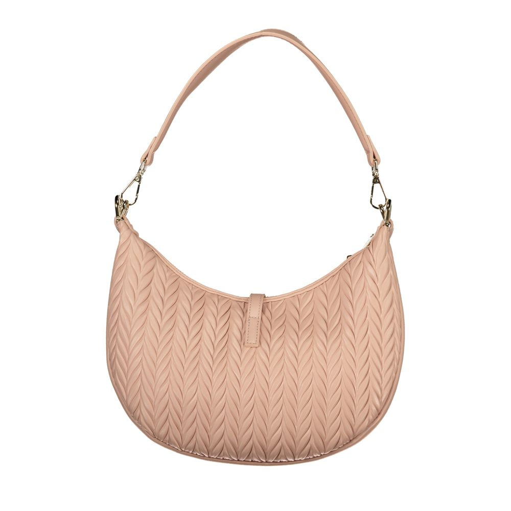 Pink Polyethylene Handbag Bag