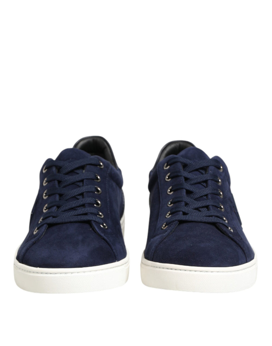 Dolce & Gabbana 100% Goat (exterior); 87% Lamb sneaker in navy