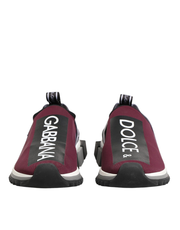 Dolce & Gabbana 20% Polyamide sneaker in maroon