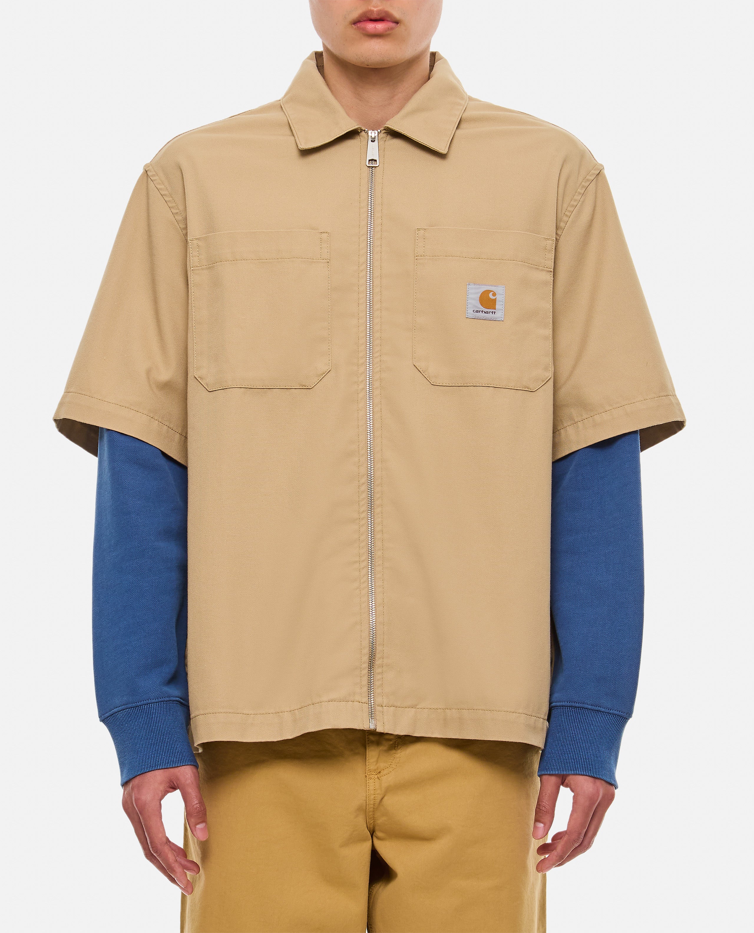 Carhartt Wip Shirts Beige Co Pl
