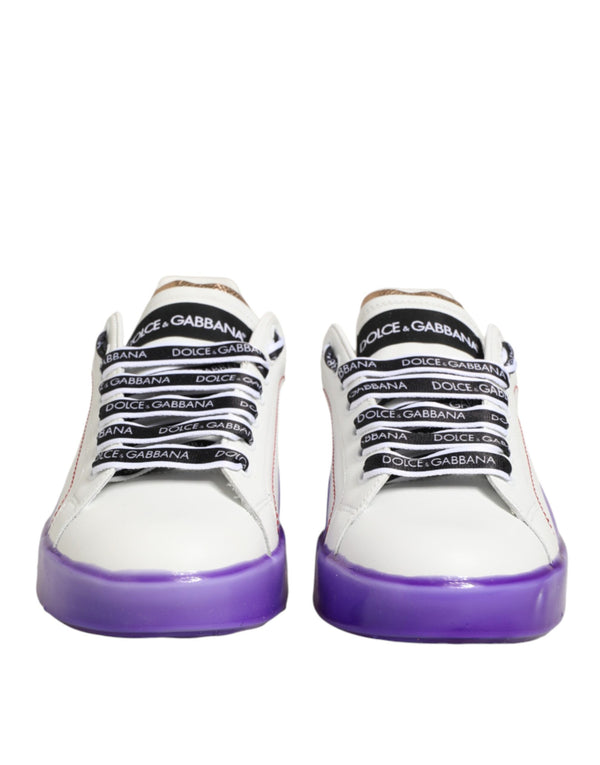 Dolce & Gabbana 100% Calf (upper); 5% Polyamide sneaker in white