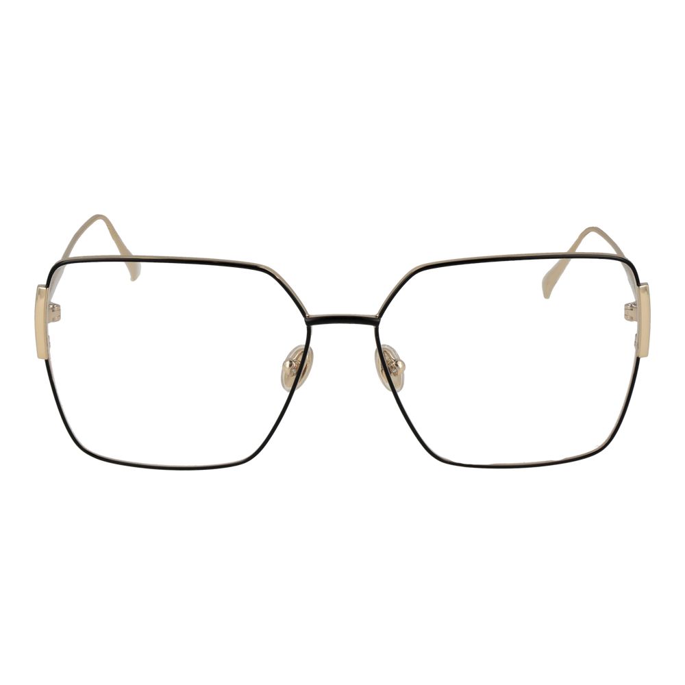 Black Metal Glasses (frames) Accessory