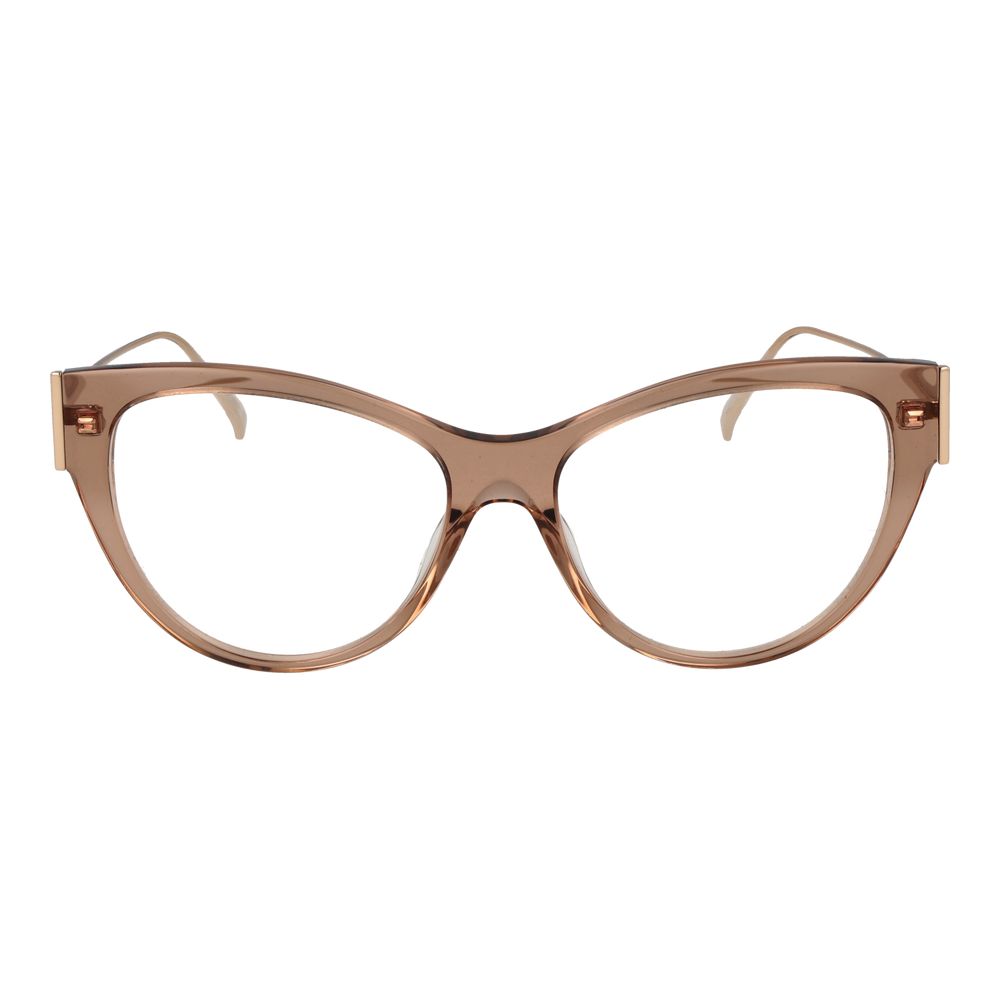 Beige Acetate & Metal Glasses (frames) Accessory