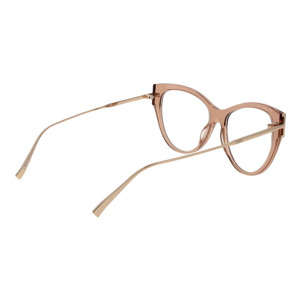 Beige Acetate & Metal Glasses (frames) Accessory
