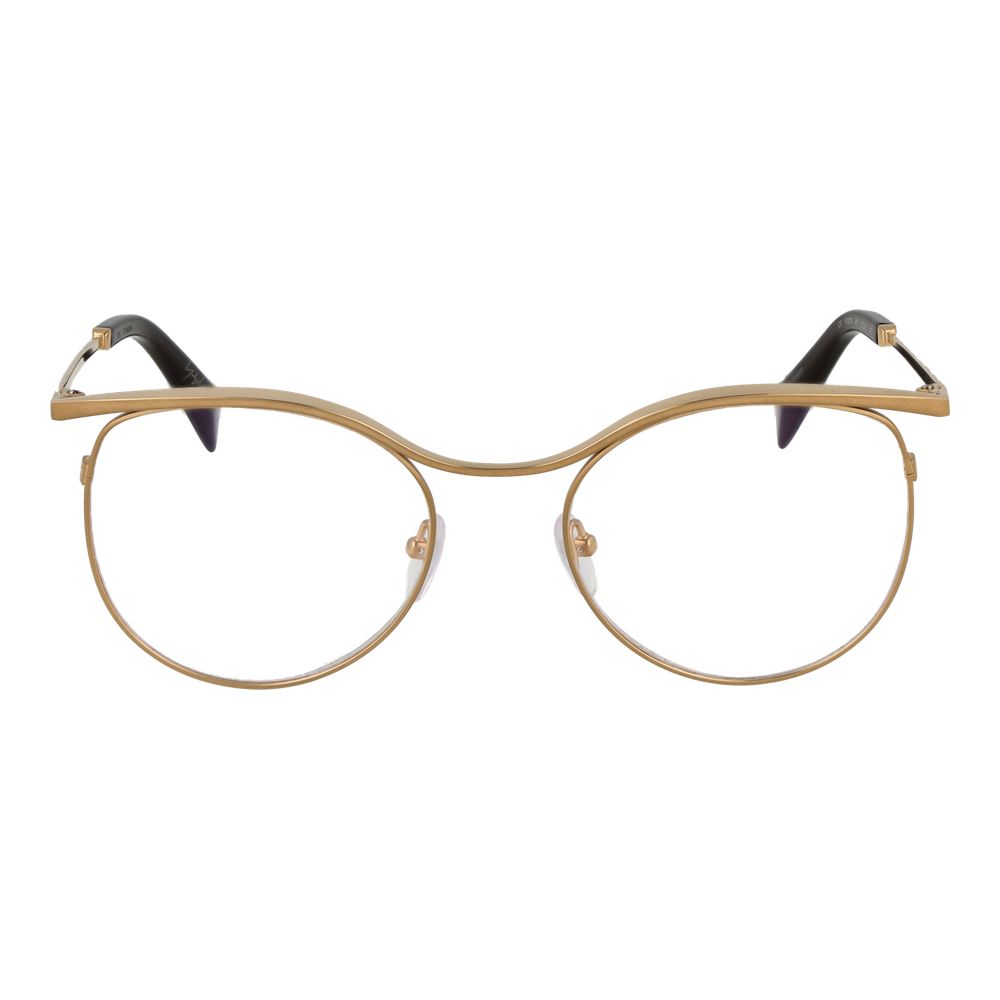 Gold Metal Glasses (frames) Accessory