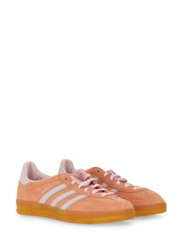 Indoor Gazelle Sneaker Pink Leather Trainers