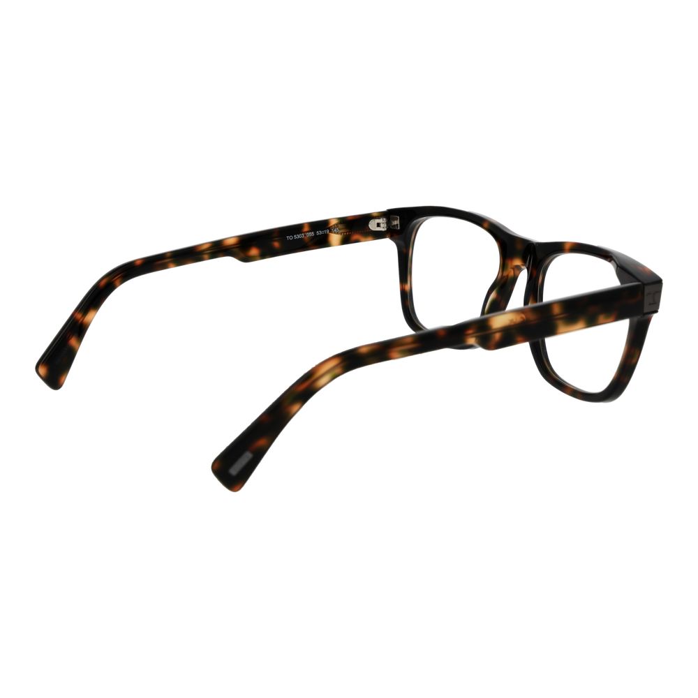 Tod's TO-1044785 Acetate frame eyeglasses in brown — view 3