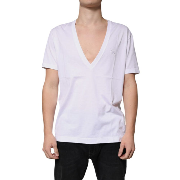 Dolce & Gabbana 100% Cotton t-shirt in white