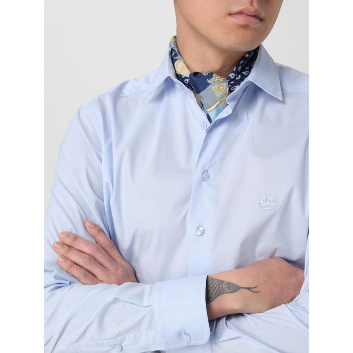 Etro Silk scarf in blue — view 2