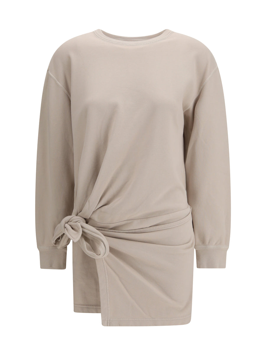 Marant Etoile 100% Cotton dress in beige