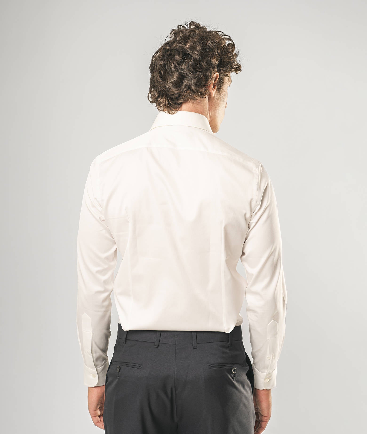 Tailored Cotton Shirt Covent White Hand Made