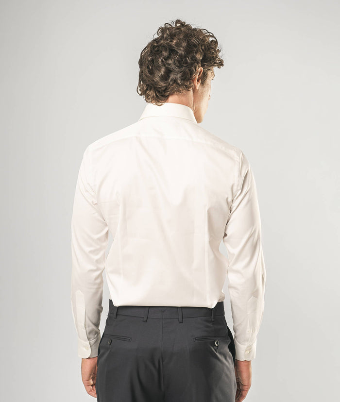 Tailored Cotton Shirt Covent White Hand Made
