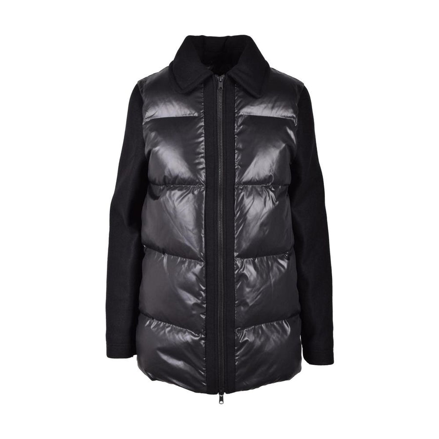 Love Moschino Polyester puffer jacket in black