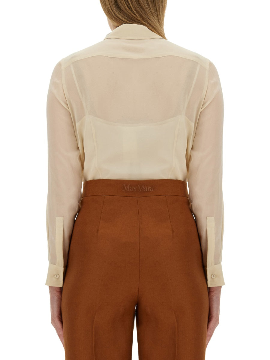 Shirt Summer Clam Ivory Acetate