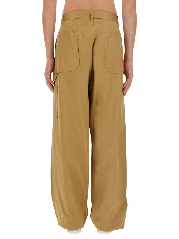 Junya Watanabe Man X Carhartt Pants Beige Cotton Trousers