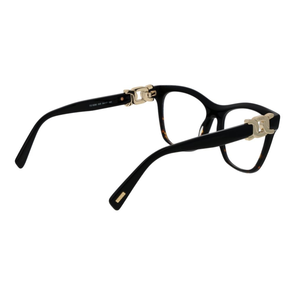 Tod's TO-1044784 Acetate frame eyeglasses in black — view 3