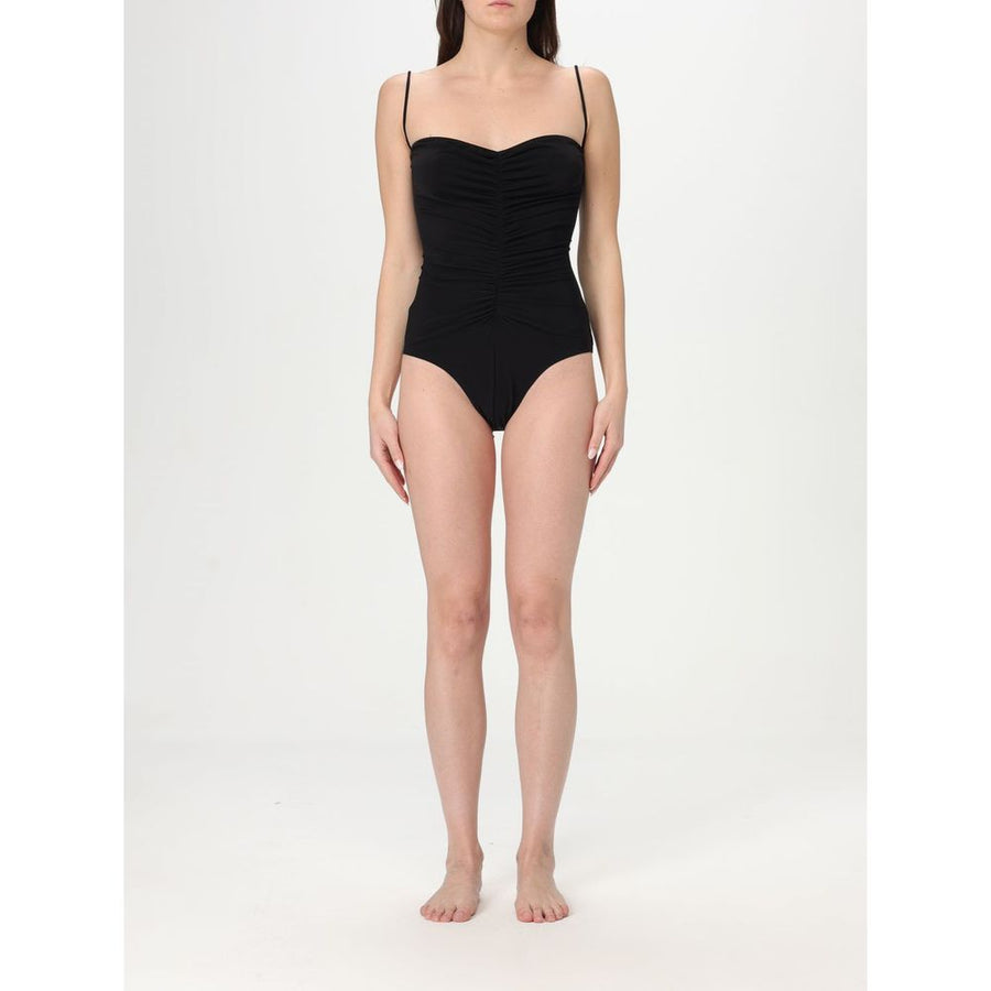 Norma Kamali 80% Nylon one-piece swimsuit in black