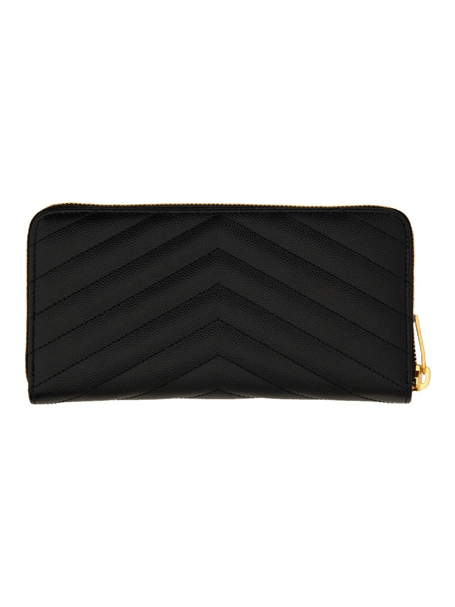 Wallet Monogram Black Calfskin & Purses
