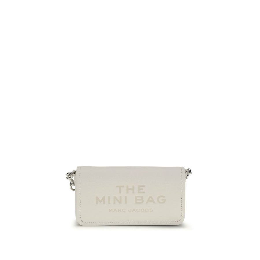 Marc Jacobs 100% Calf Leather Bos Taurus shoulder bag in white