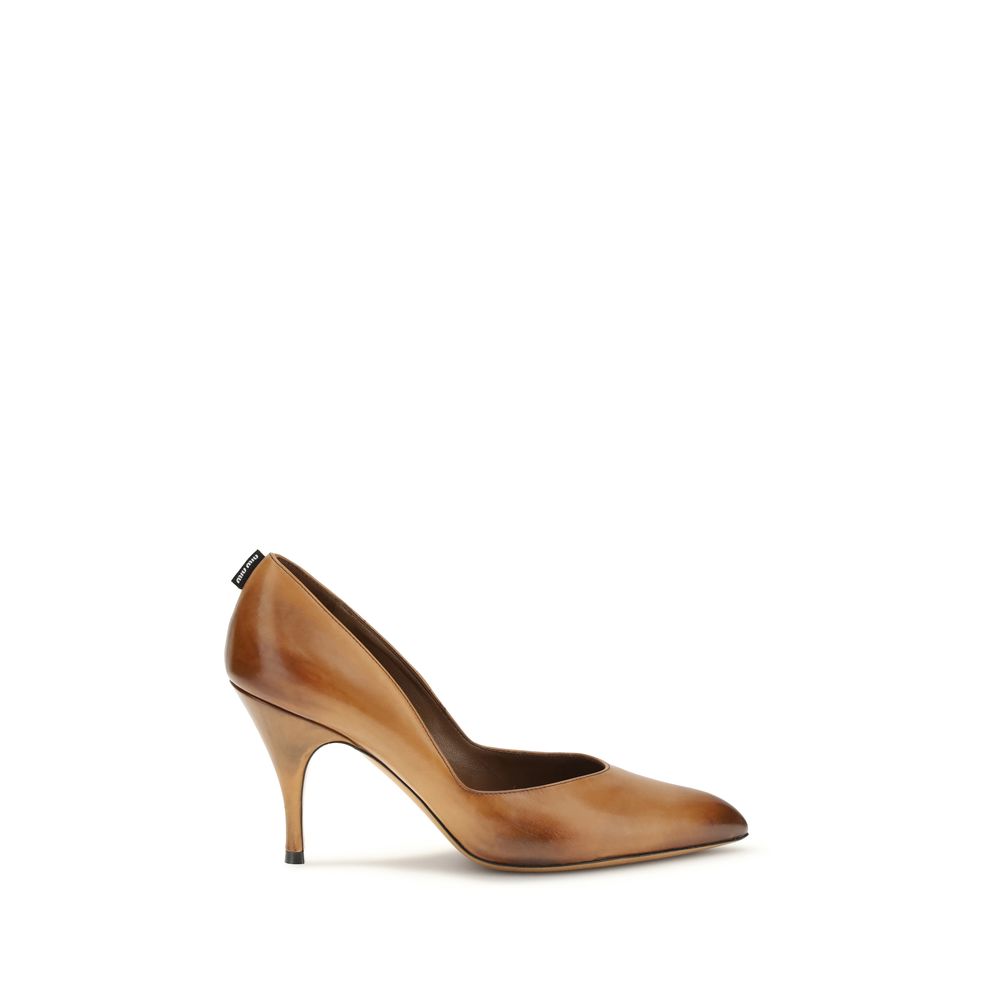 Miu Miu 100% Leather pump in beige
