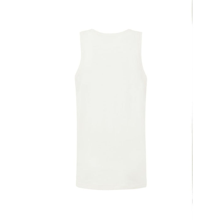 Jil Sander 100% Cotton tank top in white — view 2